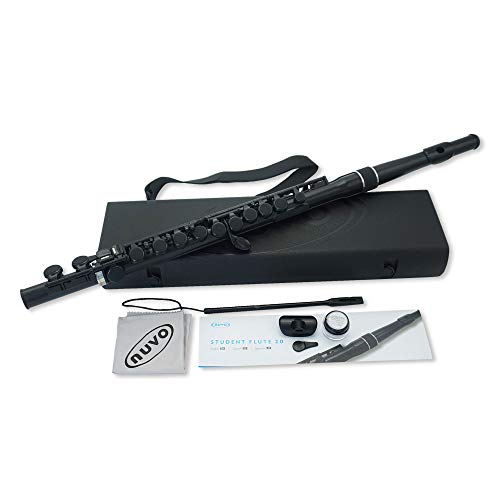 NUVO STUDENT FLUTE 本体 ケース付き Nuvo Nouvo Plastic Pipe Instrument Fully Waterproof Specification